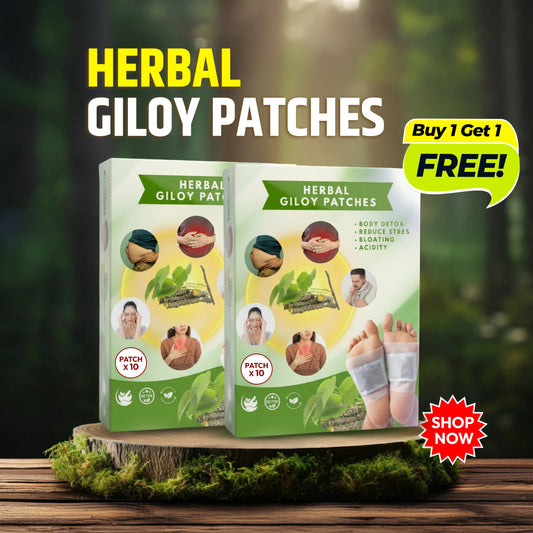 ๐ฟ Herbal Giloy Detox Foot Patch ( Buy 1 Get 1 Free= Pack of 2)