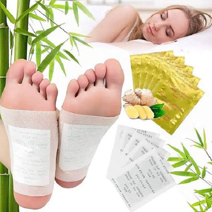 🌿 Ginger Detox Foot Patch Deep Cleansing & Wellness Support (Pack Of 20)