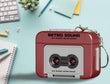 Retro Sound Mini Keychain