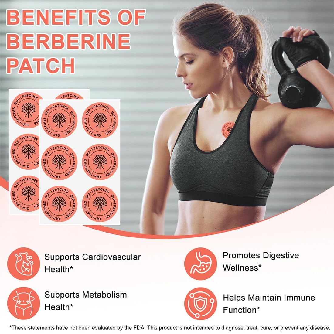 GLP-1 SlimPatch – Helps Control Appetite & Support Healthy Weight Loss| Buy 1 Get 1 FREE