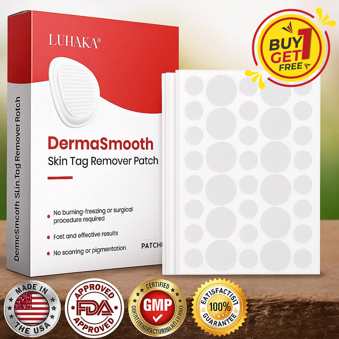 Skin Tag Remover Patch – Gentle & Painless Skin Care Solution 🎉 BUY 1 GET 1 FREE