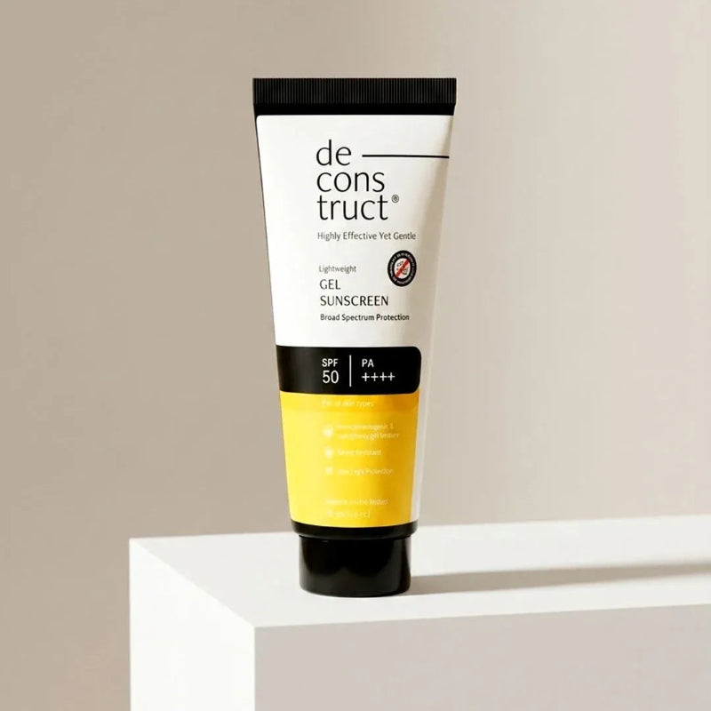 Deconstruct gel sunscreen
