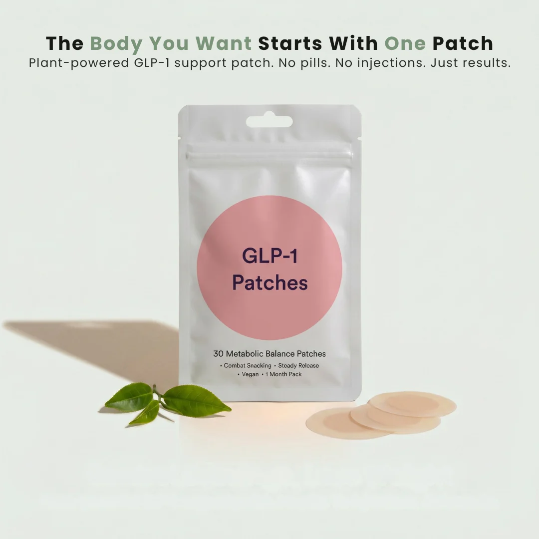GLP-1 SlimPatch – Helps Control Appetite & Support Healthy Weight Loss| Buy 1 Get 1 FREE