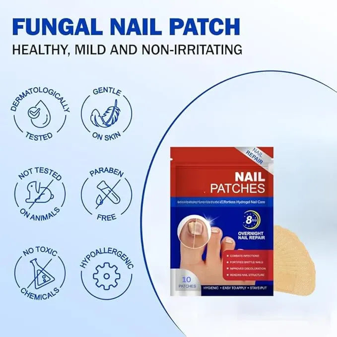 Nail Fungal Patches – Fast Nail Repair & Healthy Nail Care Patch 🔥 BUY 1 GET 1 FREE