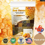 Original Bee Venom Foot Patches – Natural Detox & Relaxation Pads | Improves Sleep, Circulation & Stress Relief