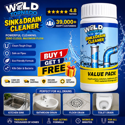 Premium Drain Cleaner Powder | Buy 1 Get 1 FREE