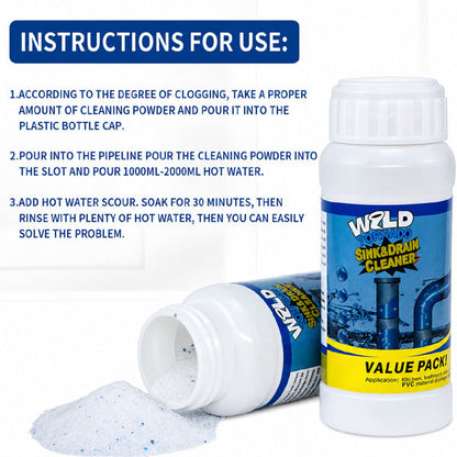 Premium Drain Cleaner Powder | Buy 1 Get 1 FREE