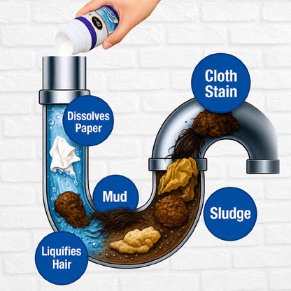 Premium Drain Cleaner Powder | Buy 1 Get 1 FREE