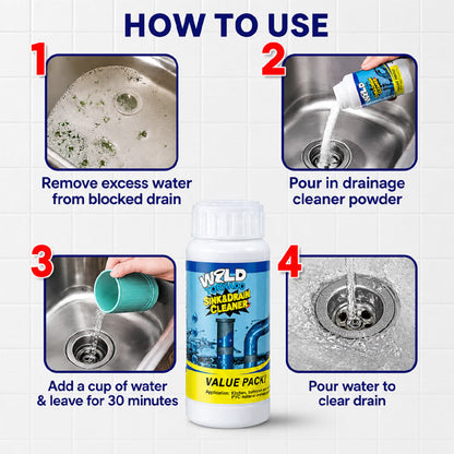 Premium Drain Cleaner Powder | Buy 1 Get 1 FREE