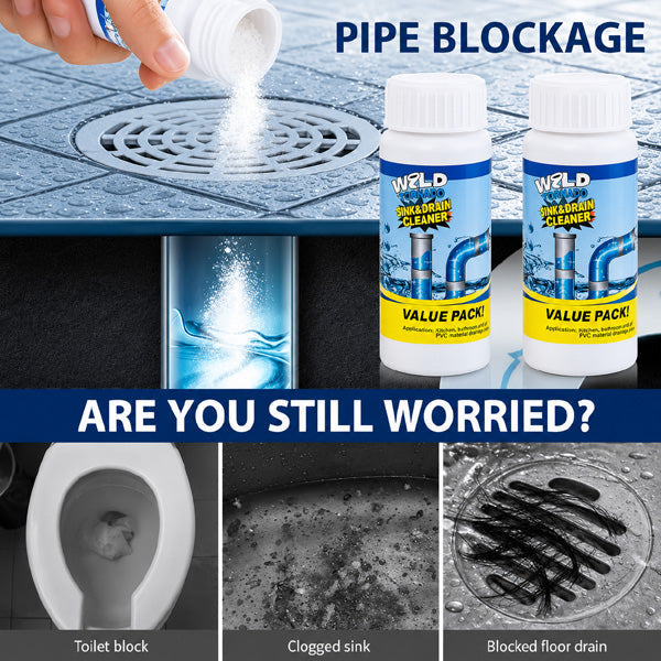 Premium Drain Cleaner Powder | Buy 1 Get 1 FREE