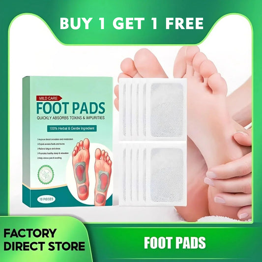 🌿 Ginger Detox Foot Patch ( Buy 1 Get 1 Free= Pack of 2)