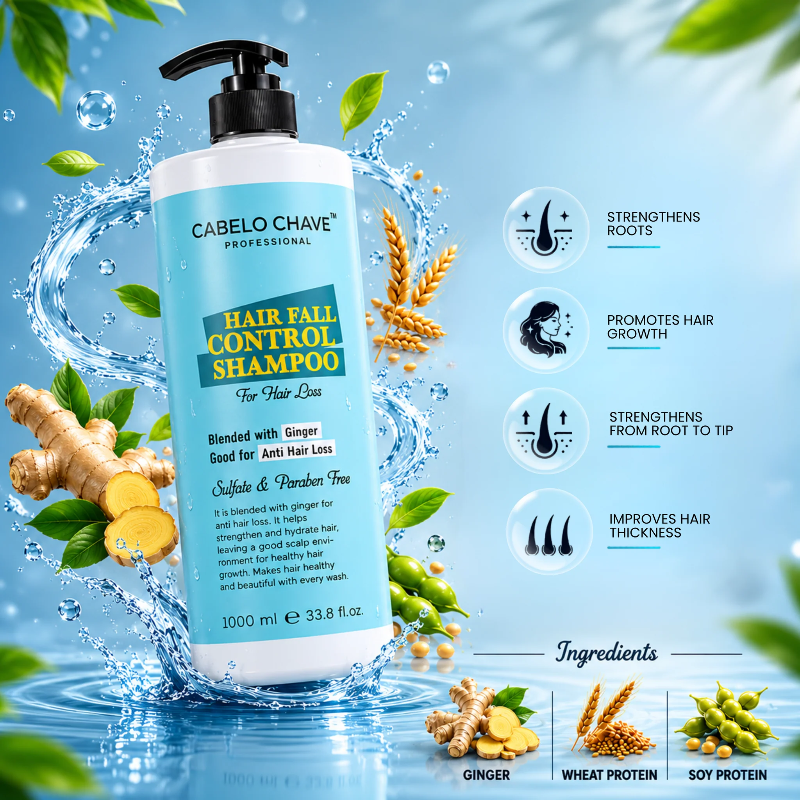 Cabelo Chave Professional Hair Fall Control Shampoo