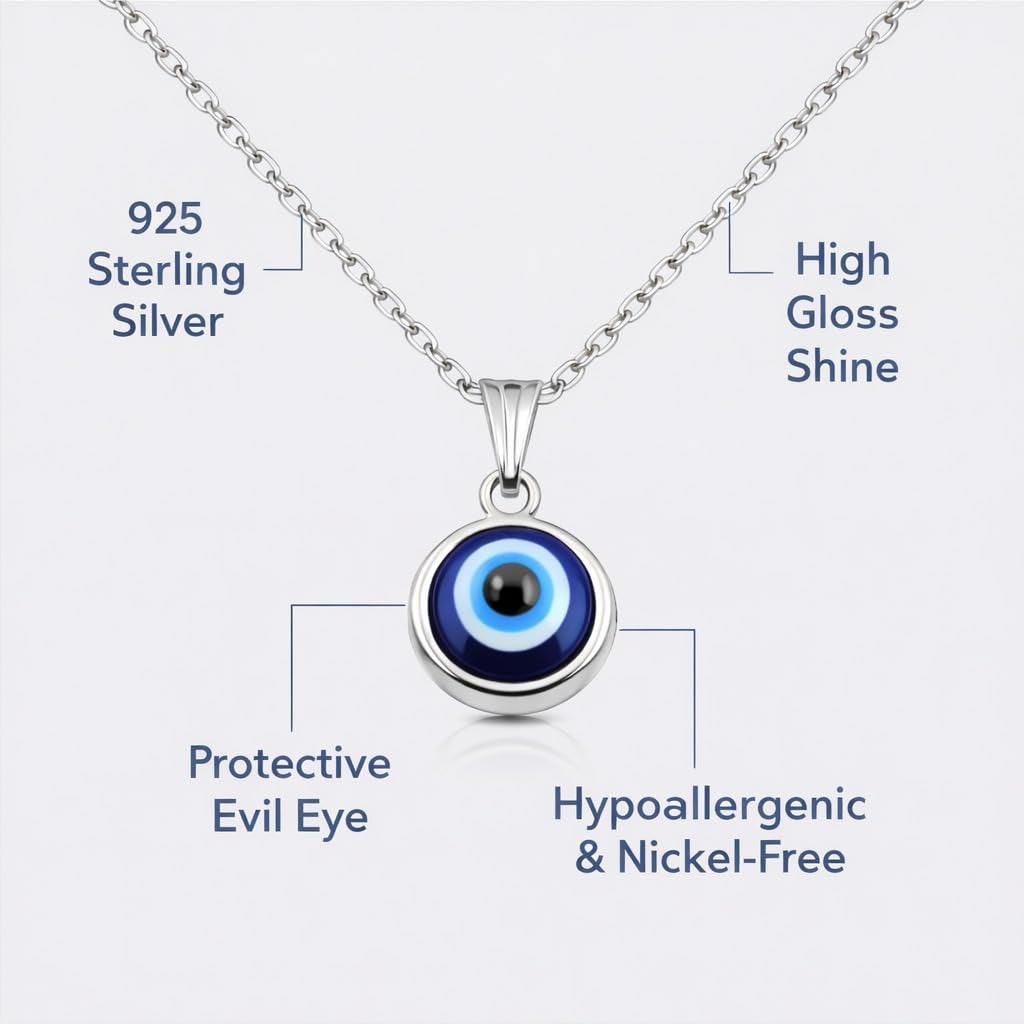 ✨ Exclusive Evil Eye Pendant – FREE Gift