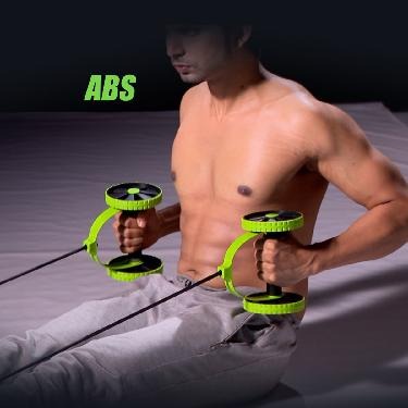 5 Mins Home Exercise Roller Wheel (5ME) – Premium Ab Roller for Core, Arms & Full Body Workout | Fitness Tool for Home Gym