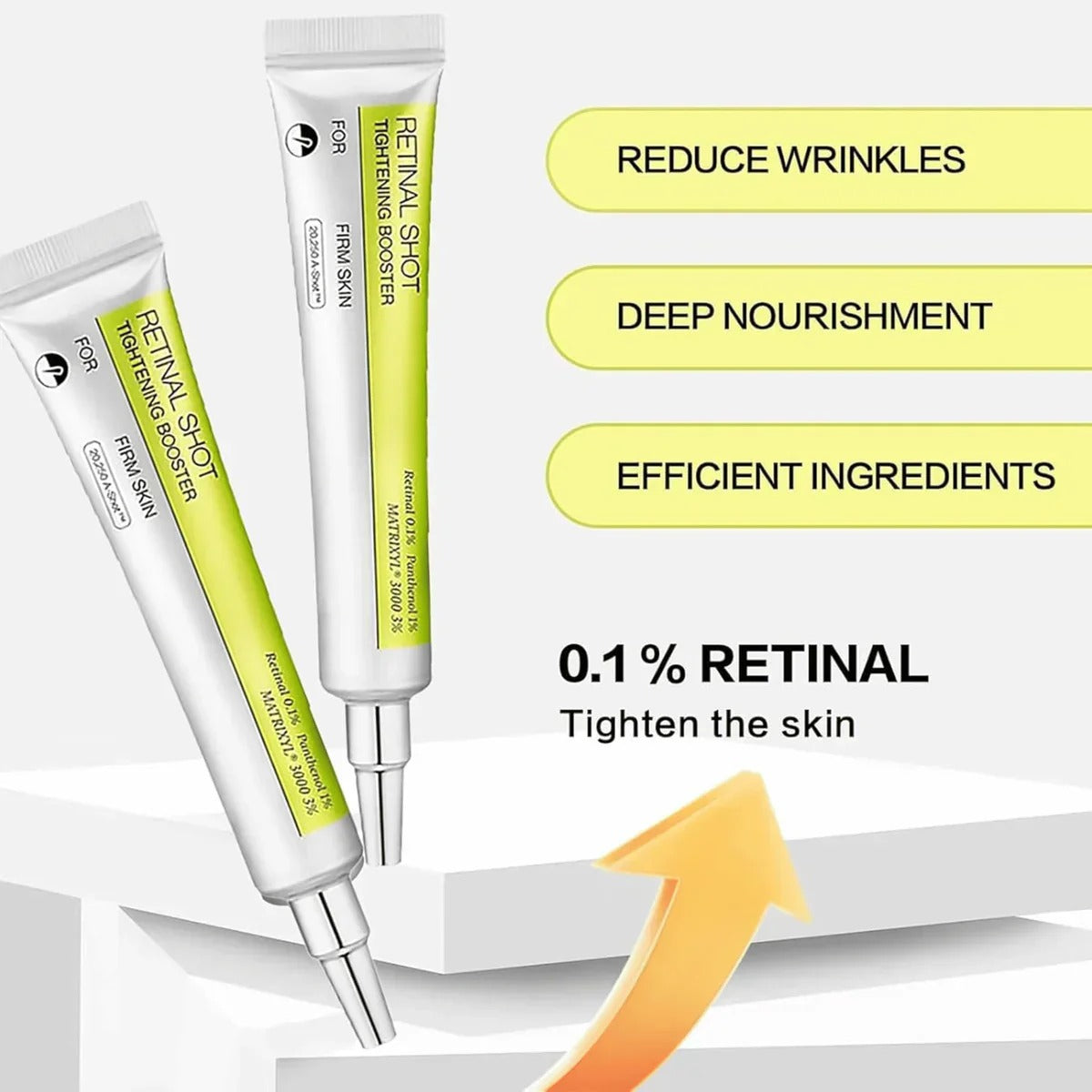 Retinal Vitamin A Tightening Cream – Smooth & Firm Skin Booster (15ml) BUY 1 GET 1 FREE