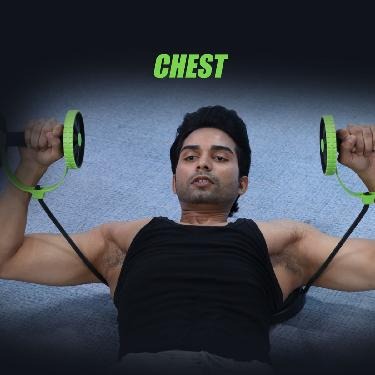 5 Mins Home Exercise Roller Wheel (5ME) – Premium Ab Roller for Core, Arms & Full Body Workout | Fitness Tool for Home Gym