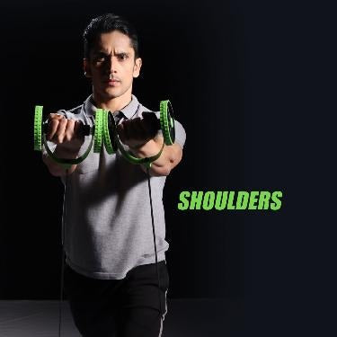 5 Mins Home Exercise Roller Wheel (5ME) – Premium Ab Roller for Core, Arms & Full Body Workout | Fitness Tool for Home Gym