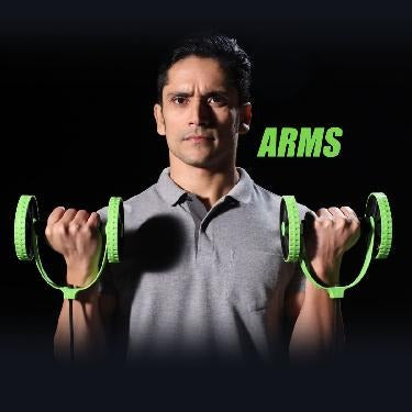 5 Mins Home Exercise Roller Wheel (5ME) – Premium Ab Roller for Core, Arms & Full Body Workout | Fitness Tool for Home Gym