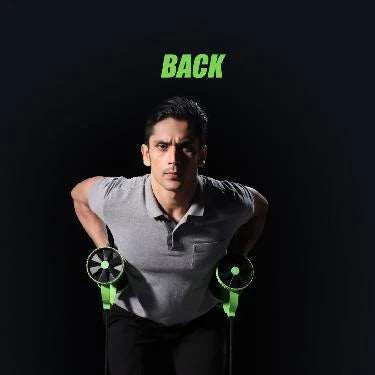 5 Mins Home Exercise Roller Wheel (5ME) – Premium Ab Roller for Core, Arms & Full Body Workout | Fitness Tool for Home Gym